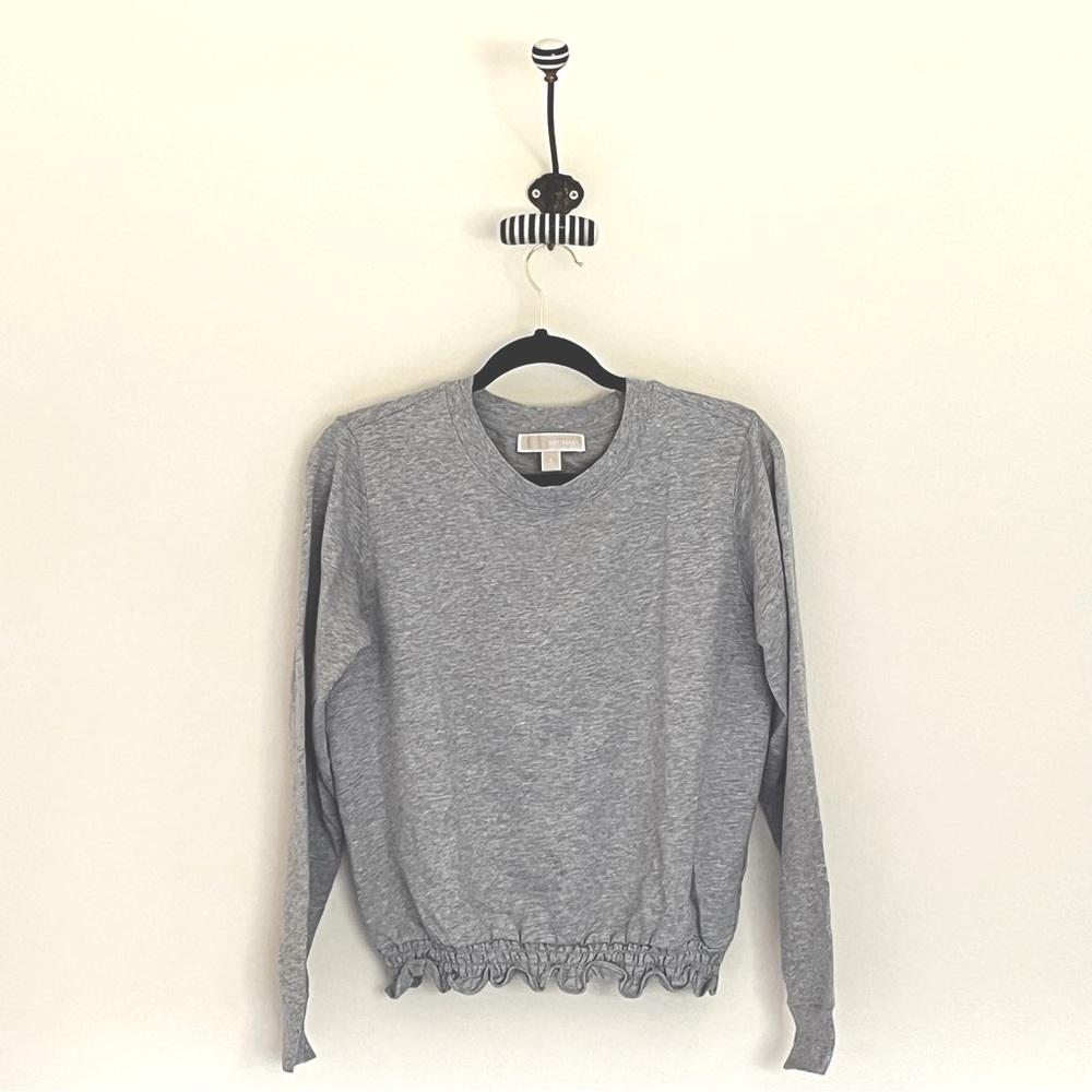 NWT Michael by Michael Kors Cinch Waist Sweatshirt